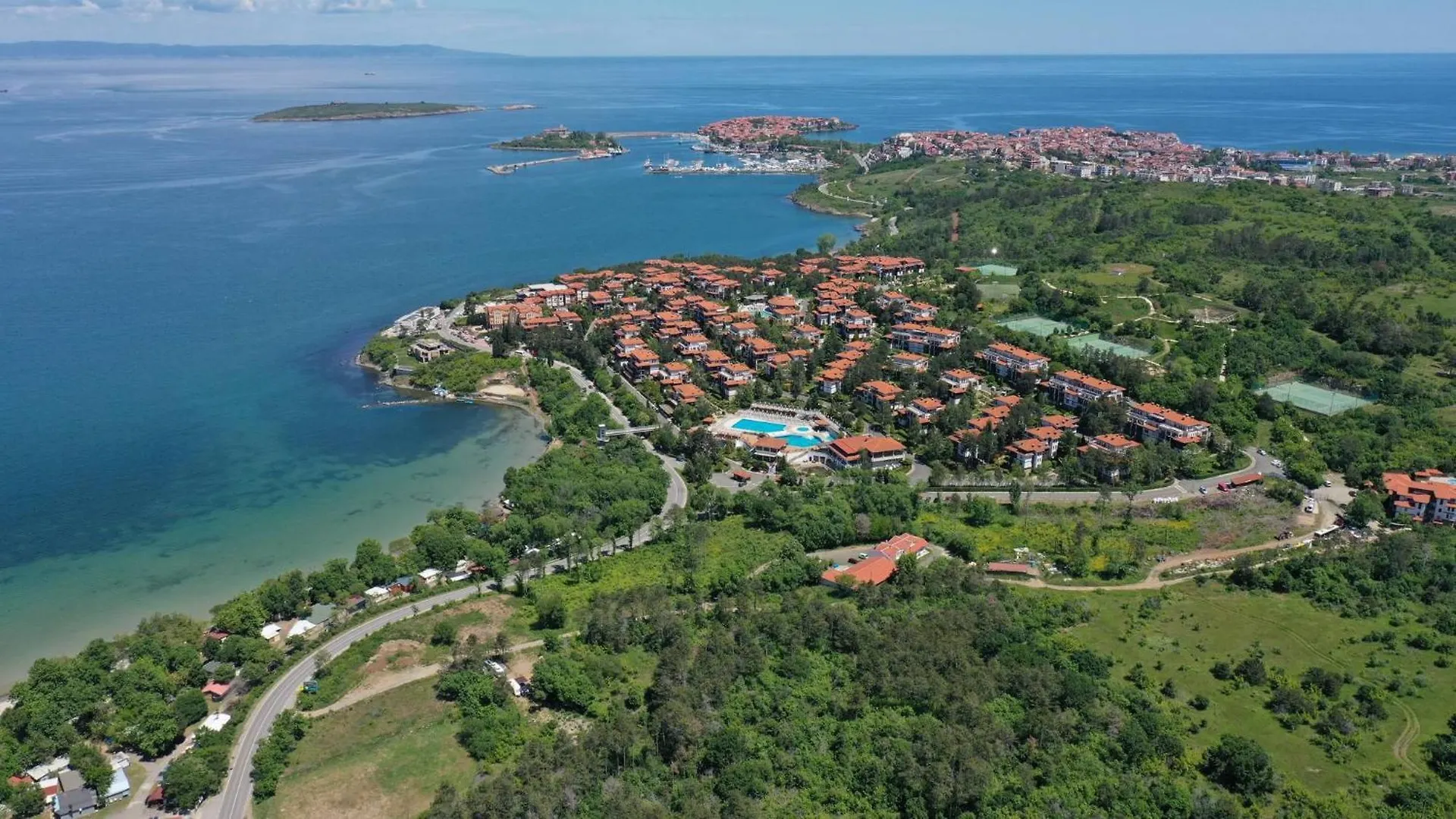 Studio Sea Breeze Veranda In Santa Marina Созополь