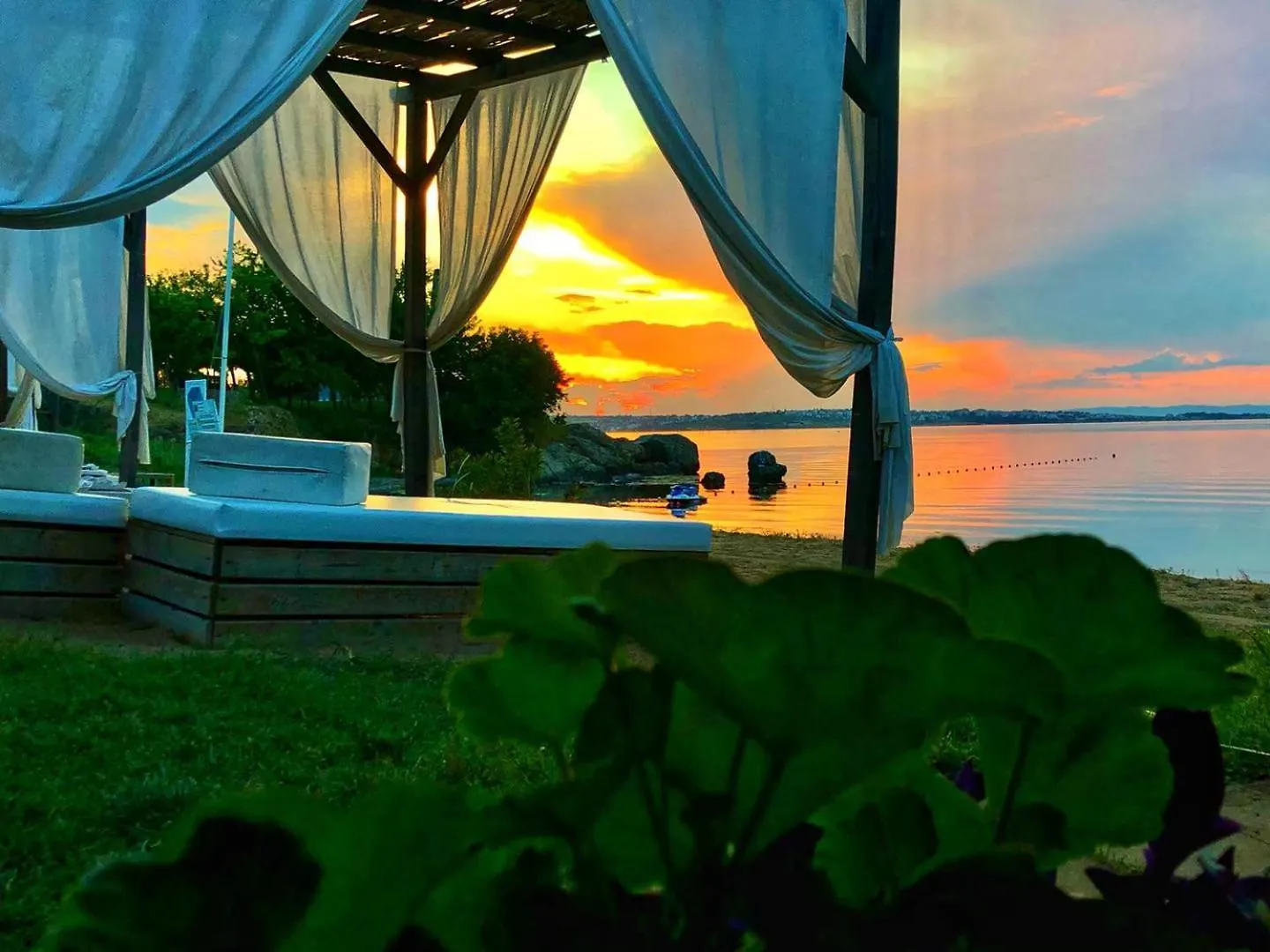 Studio Sea Breeze Veranda In Santa Marina Созополь